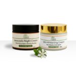 JYOVA Skin Glow Duo – Skin Whitening Cream & Avocado Night Cream | Brightening & Overnight Repair Skincare Combo