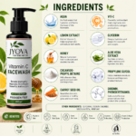 JYOVA Vitamin C Face Wash (Buy 1 Get 3 ) | Brightening & Deep Cleansing Face Cleanser | Removes Dark Spots & Improves Skin Tone | Hydrating & Antioxidant Formula | For All Skin Types | 100ml Each (Pack of 3) - Image 3
