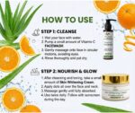 Jyova Vitamin C Facewash & Skin Whitening Cream Combo – 100ml Face Wash + 50g Skin Brightening Cream | Daily Face Care for Brighter, Radiant & Even-Looking Skin - Image 2