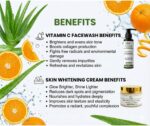 Ingredients of Jyova Vitamin C Facewash and Skin Whitening Cream
