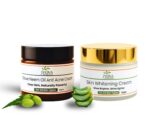 Jyova Clove Neem Oil Anti Acne Cream & Skin Whitening Cream Combo | Clear Skin & Bright Glow | 50g + 50g