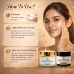 Jyova Clove Neem Oil Anti Acne Cream & Skin Whitening Cream Combo | Clear Skin & Bright Glow | 50g + 50g - Image 2