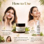 Jyova Anti Acne & Sun Protection Skincare Combo – Clove Neem Oil Anti Acne Cream 50g + SPF 50 Sunscreen 100ml | Daily Face Care for Acne-Prone Skin & Sun Protection - Image 4
