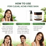 Jyova Tea Tree Oil Facewash & Clove Neem Oil Anti Acne Cream Combo – 100ml Face Wash + 50g Anti Acne Cream | Daily Face Care for Acne-Prone, Oily & Combination Skin - Image 2